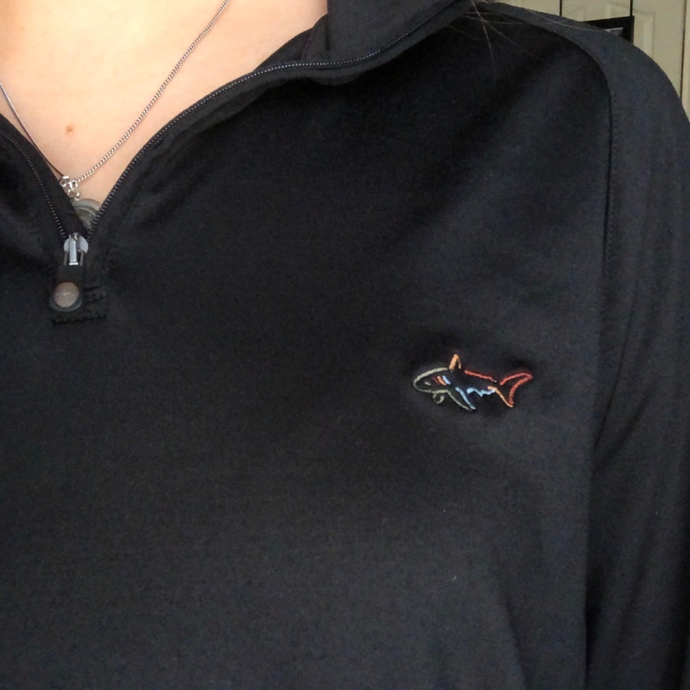 Black Greg Norman Women’s Athletic Pull Over